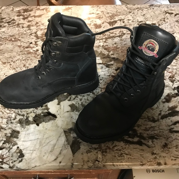 thinsulate steel toe boots